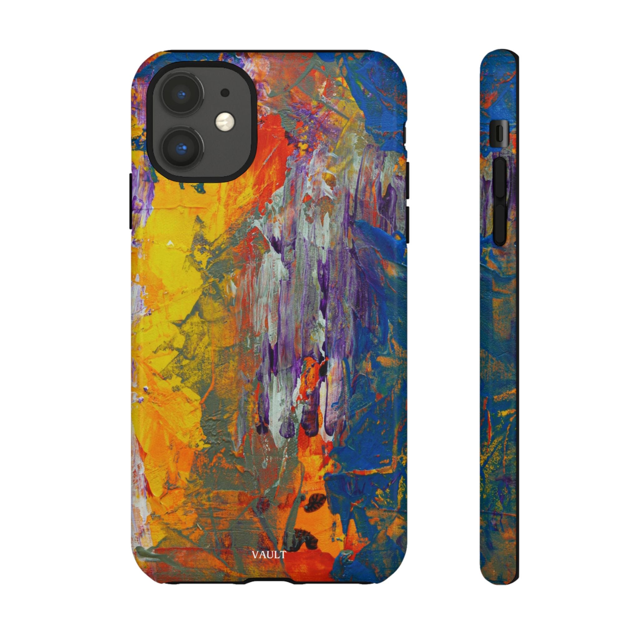 Abstract Color Splash Phone Case — Vibrant Artistic Protective Cover