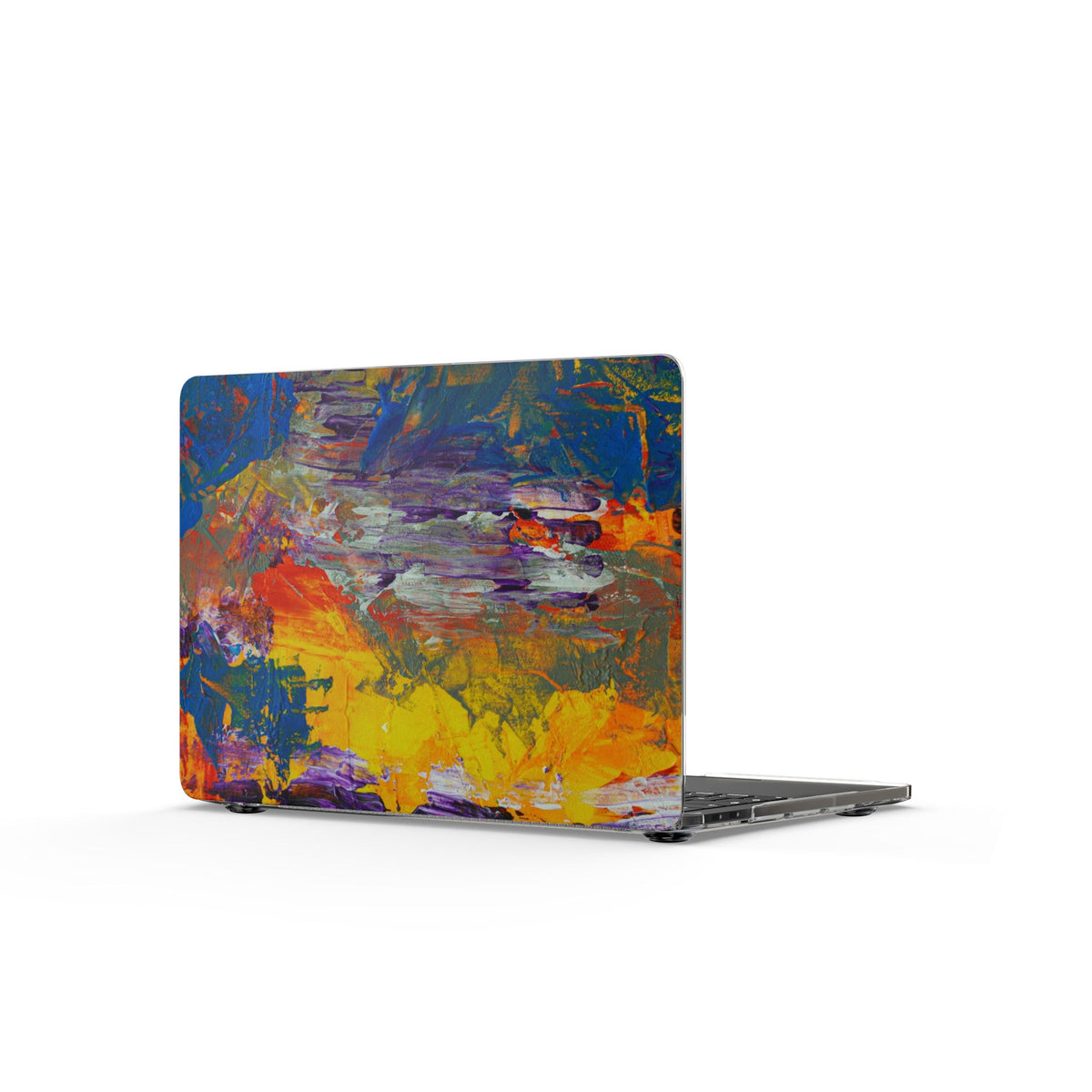 Abstract Brush Art MacBook Cases