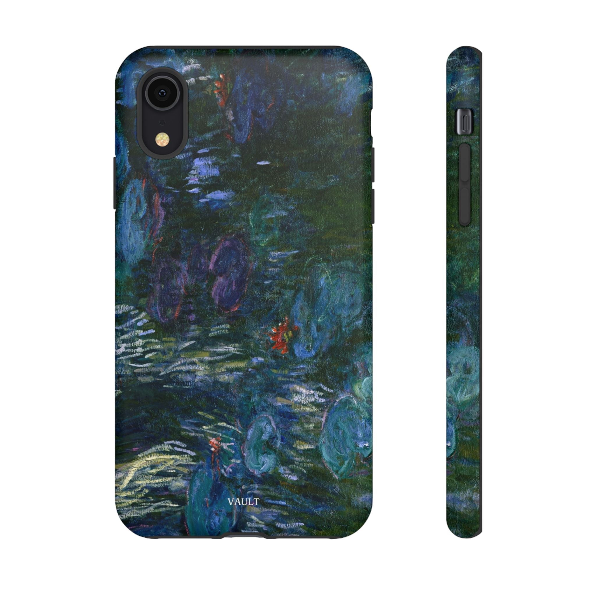Water Lilies Tough Phone Case — Impressionist Art Protective Cover