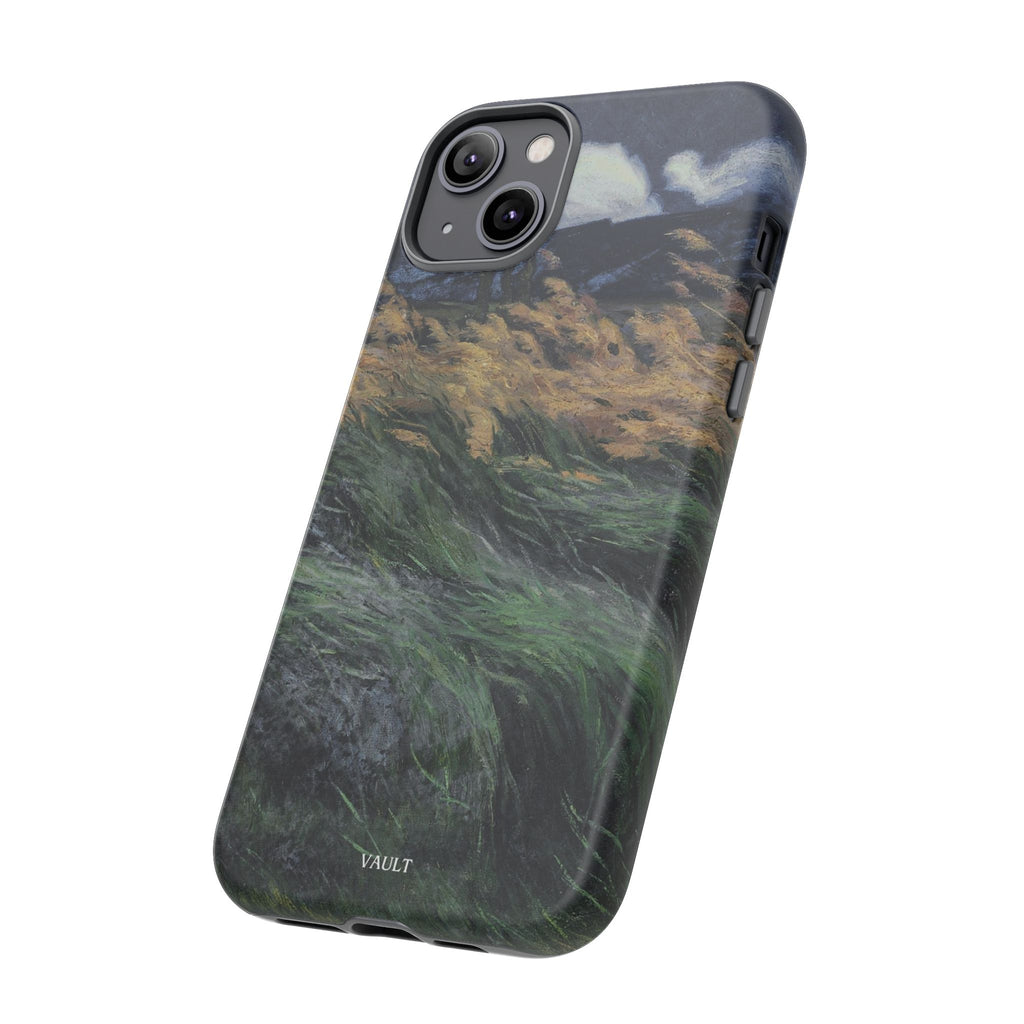 Phone Case — Windblown Coastal Landscape Durable Protective Cover
