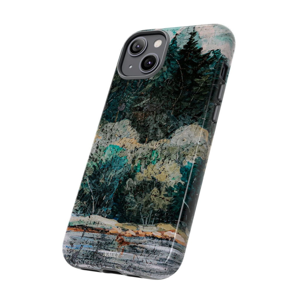 Phone Case - Moody Forest Landscape Protective Tough Case