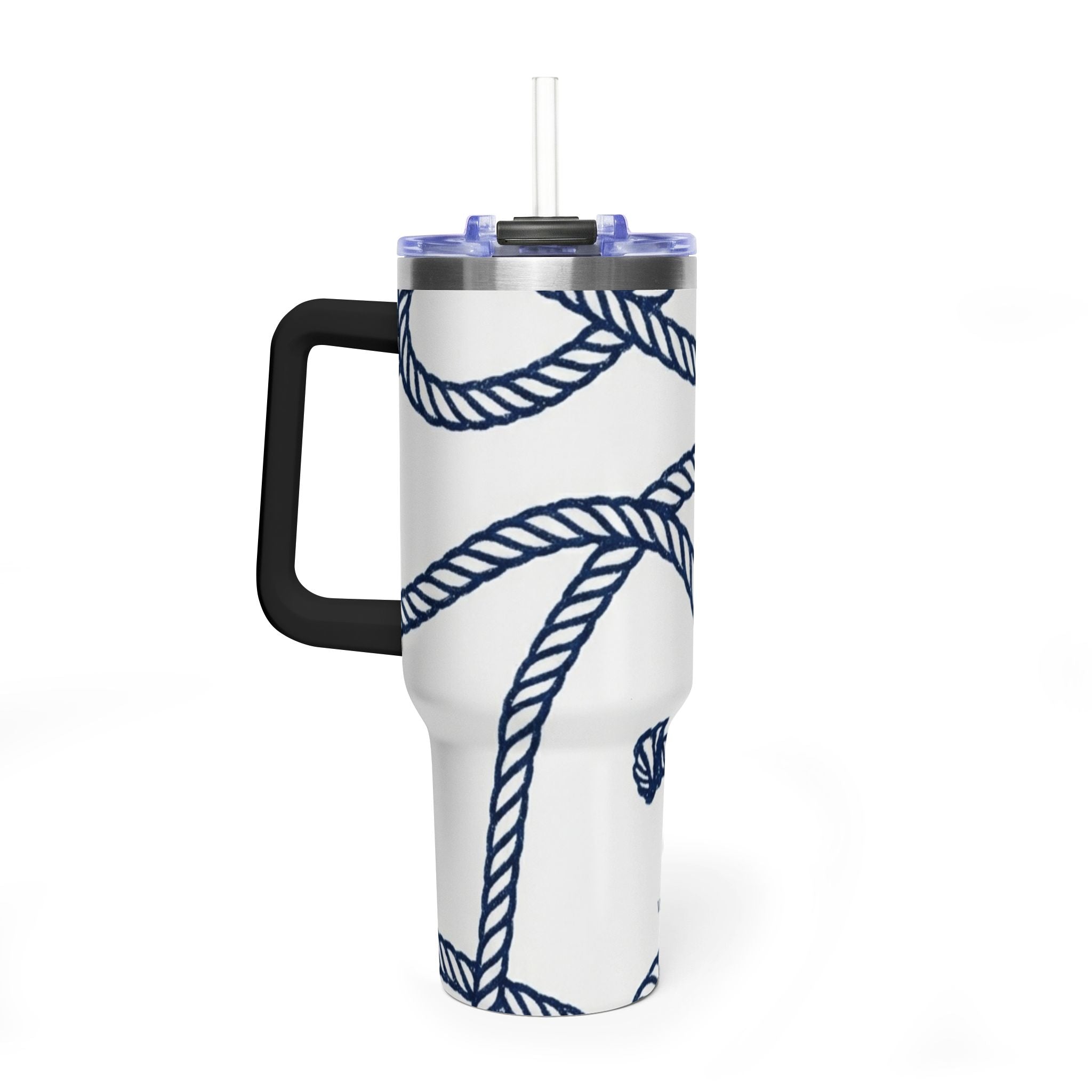 Nautical Rope 40oz Vacuum Tumbler