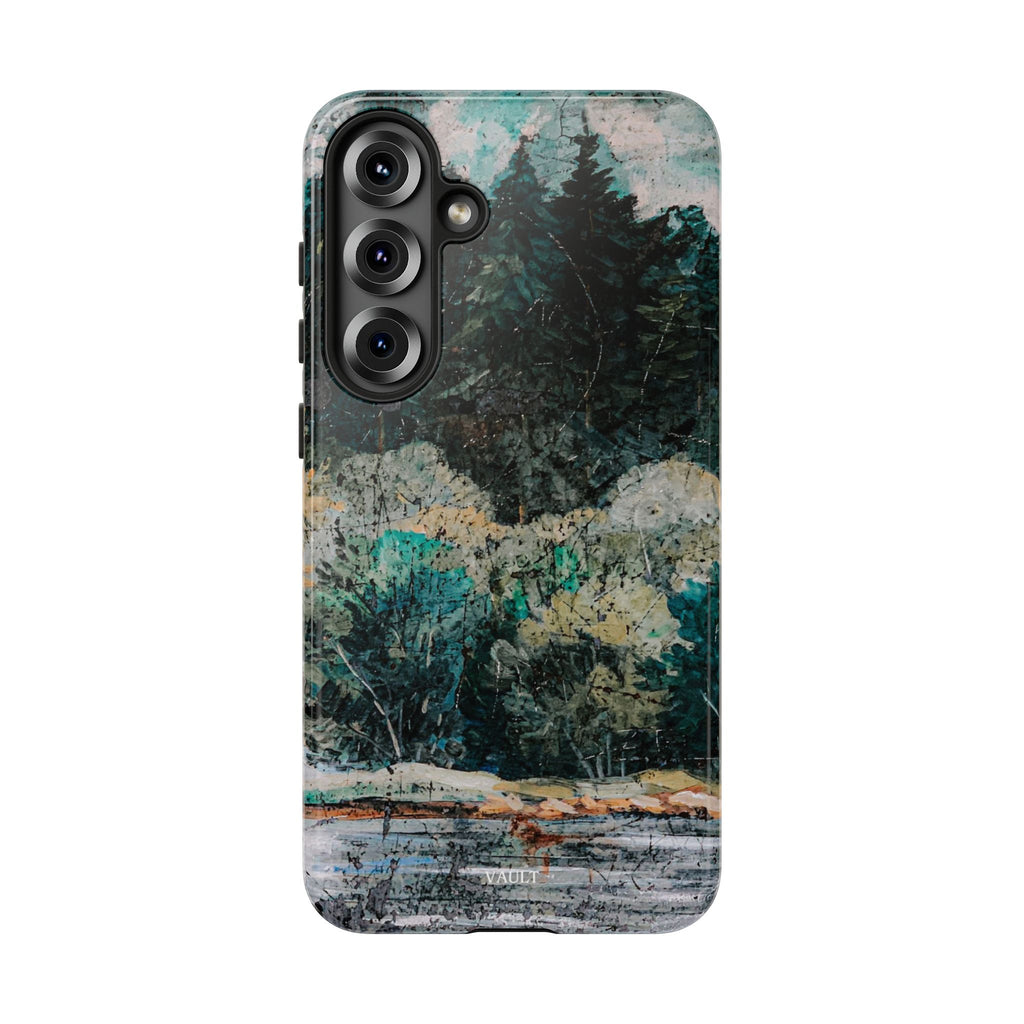 Phone Case - Moody Forest Landscape Protective Tough Case