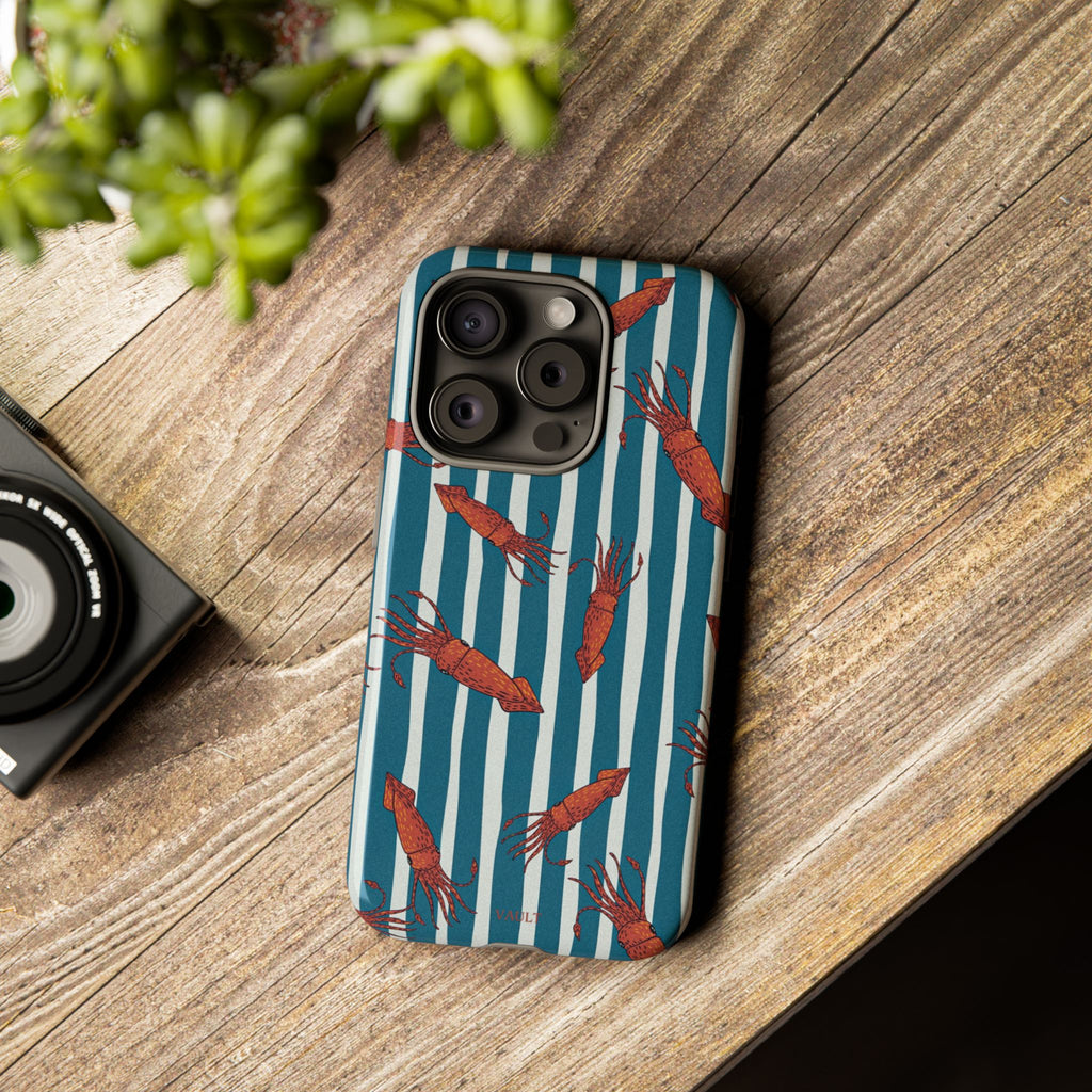 Shrimp Stripe Phone Case