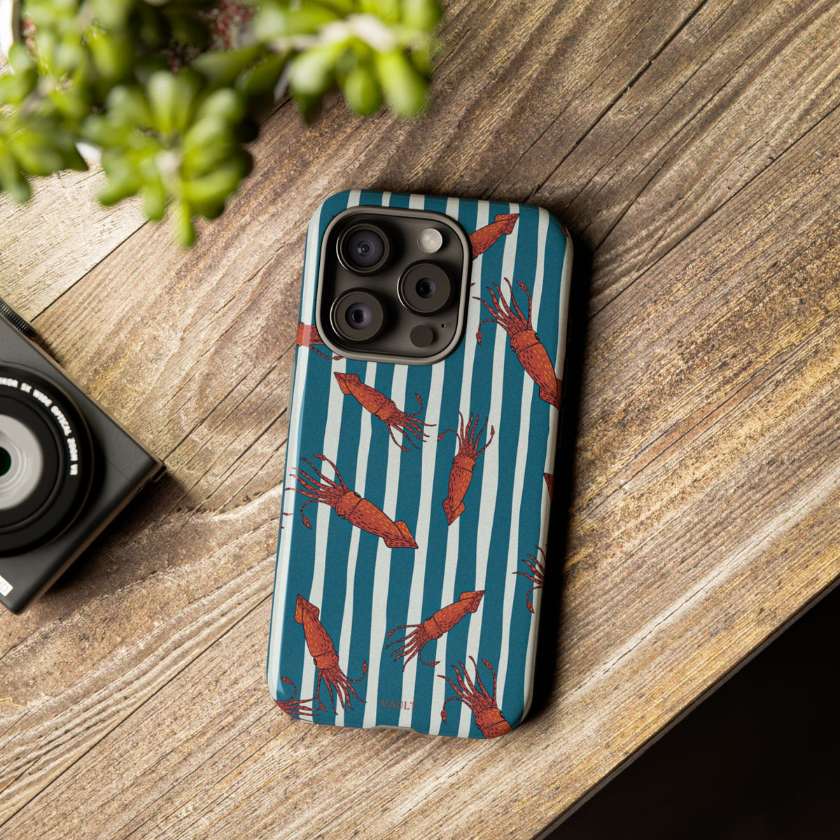 Shrimp Stripe Phone Case