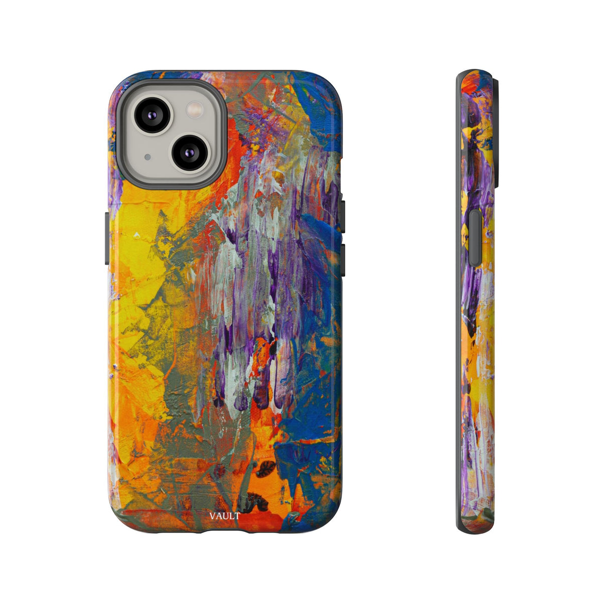 Abstract Color Splash Phone Case — Vibrant Artistic Protective Cover