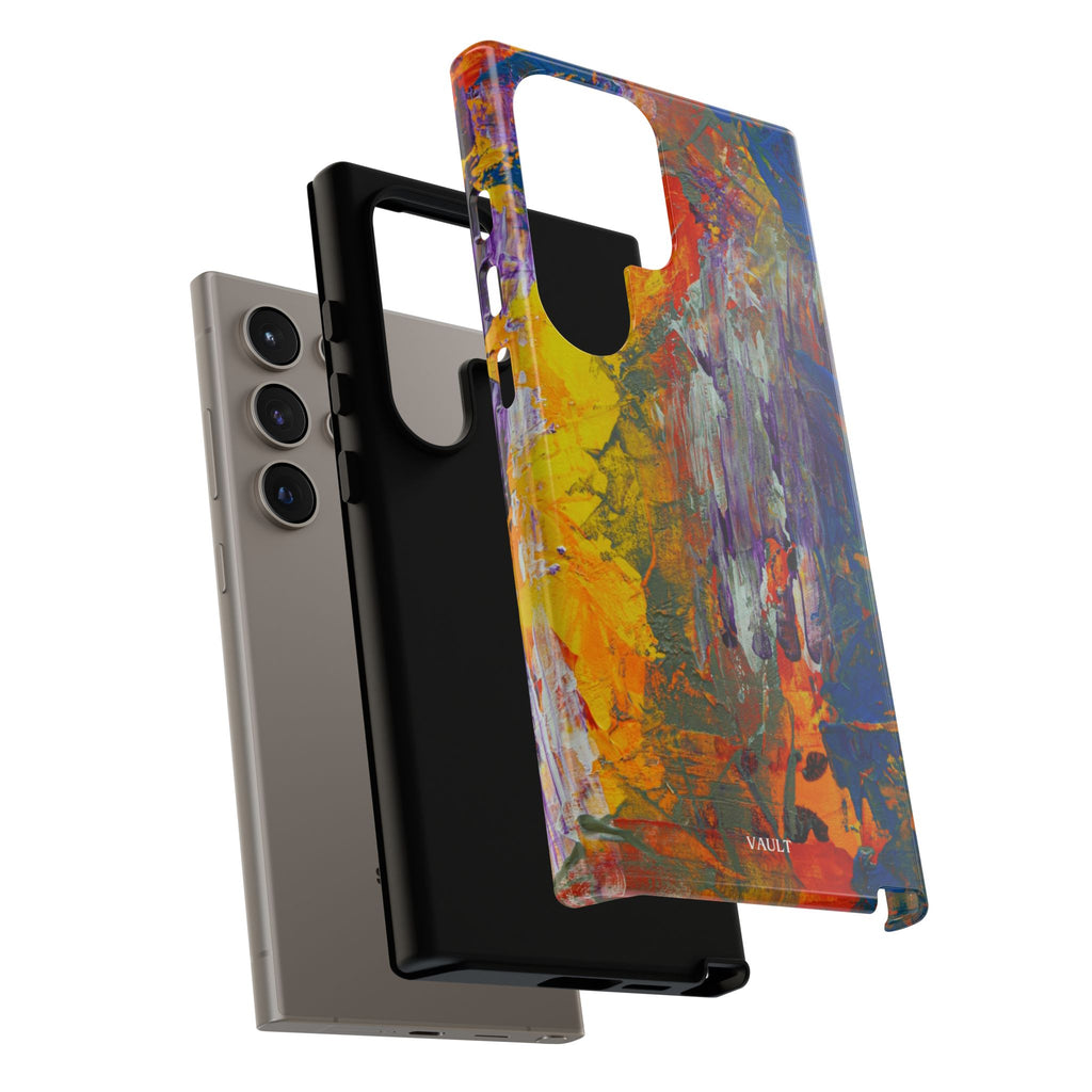 Abstract Color Splash Phone Case — Vibrant Artistic Protective Cover