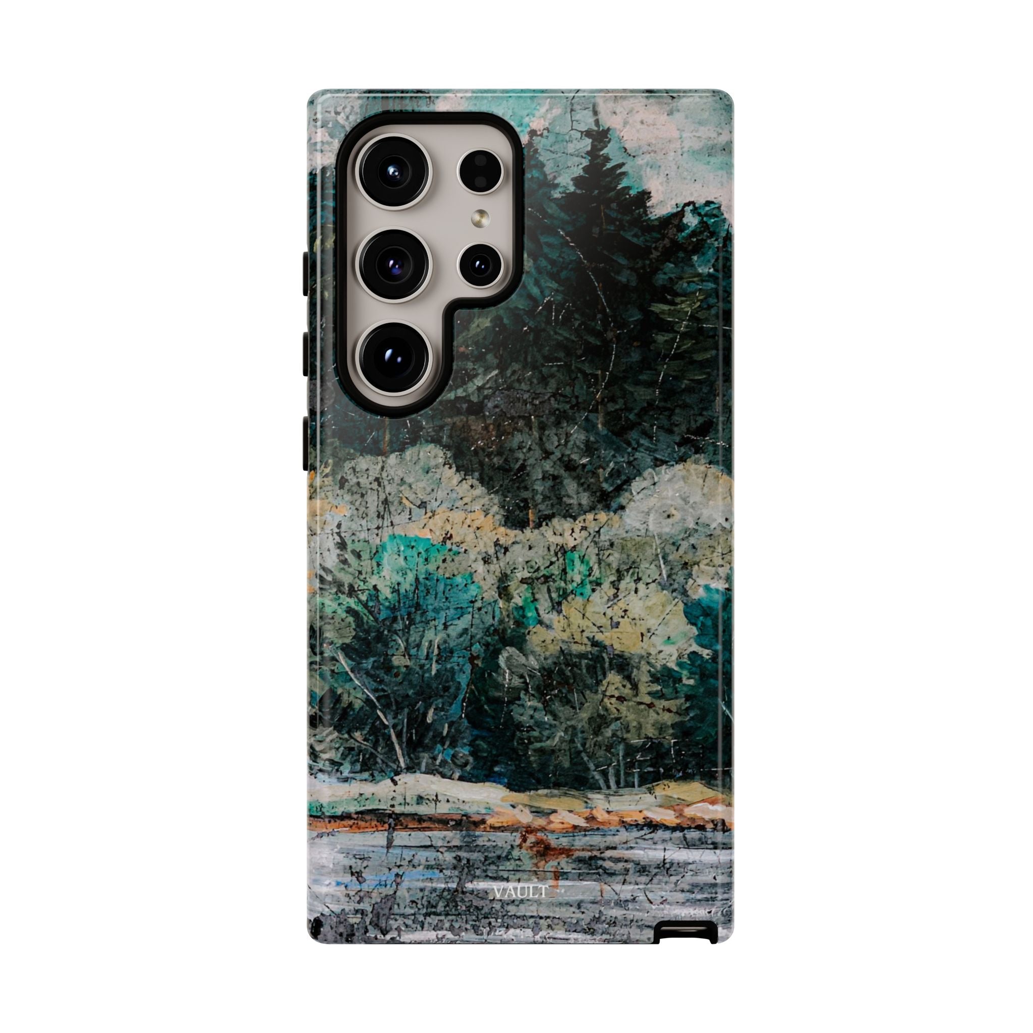 Phone Case - Moody Forest Landscape Protective Tough Case