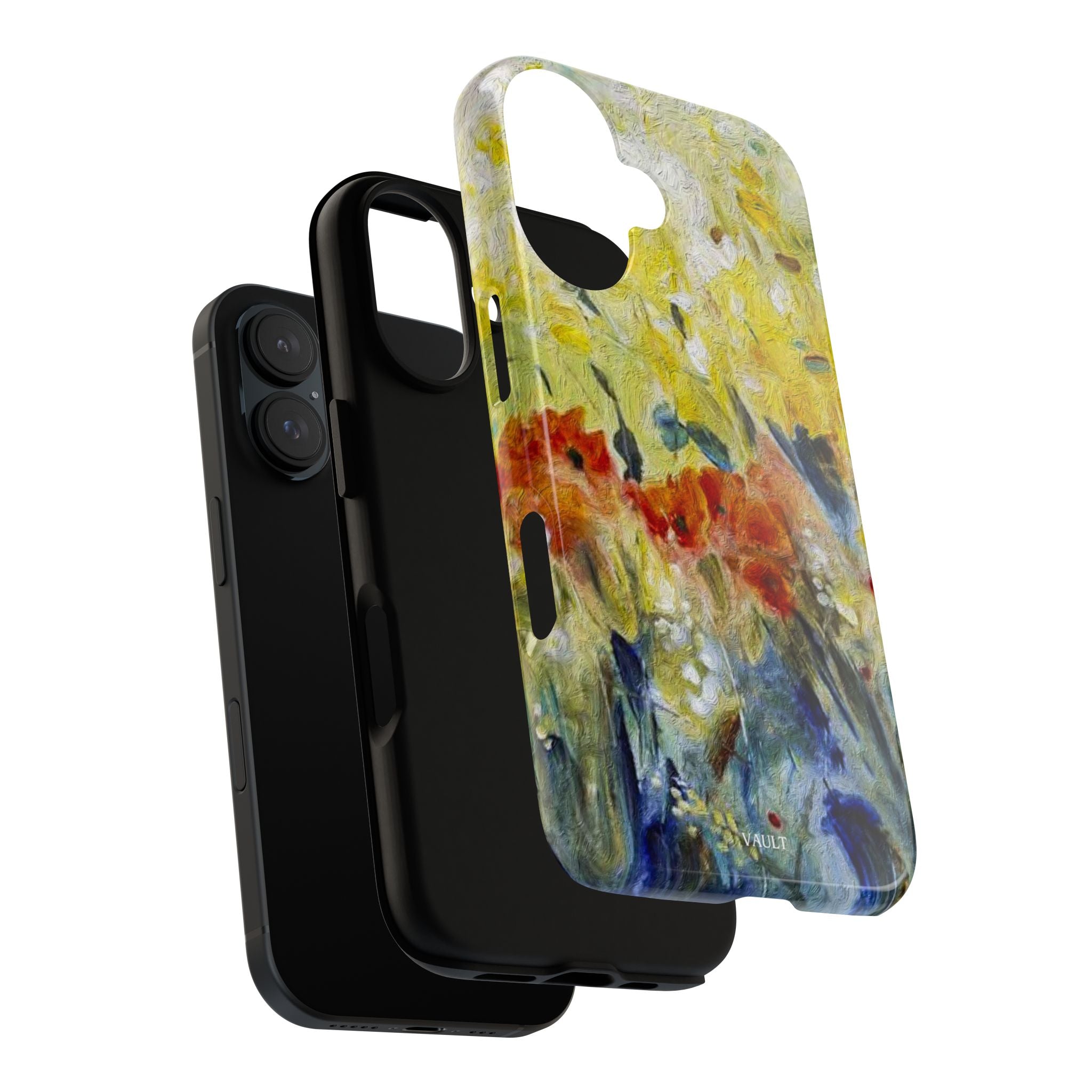 Floral Watercolor Phone Case — Yellow Garden Tough Cases