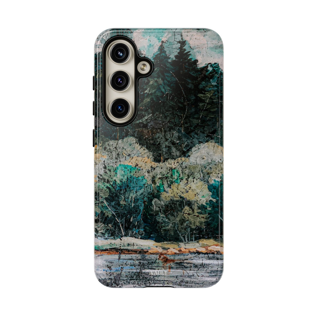 Phone Case - Moody Forest Landscape Protective Tough Case