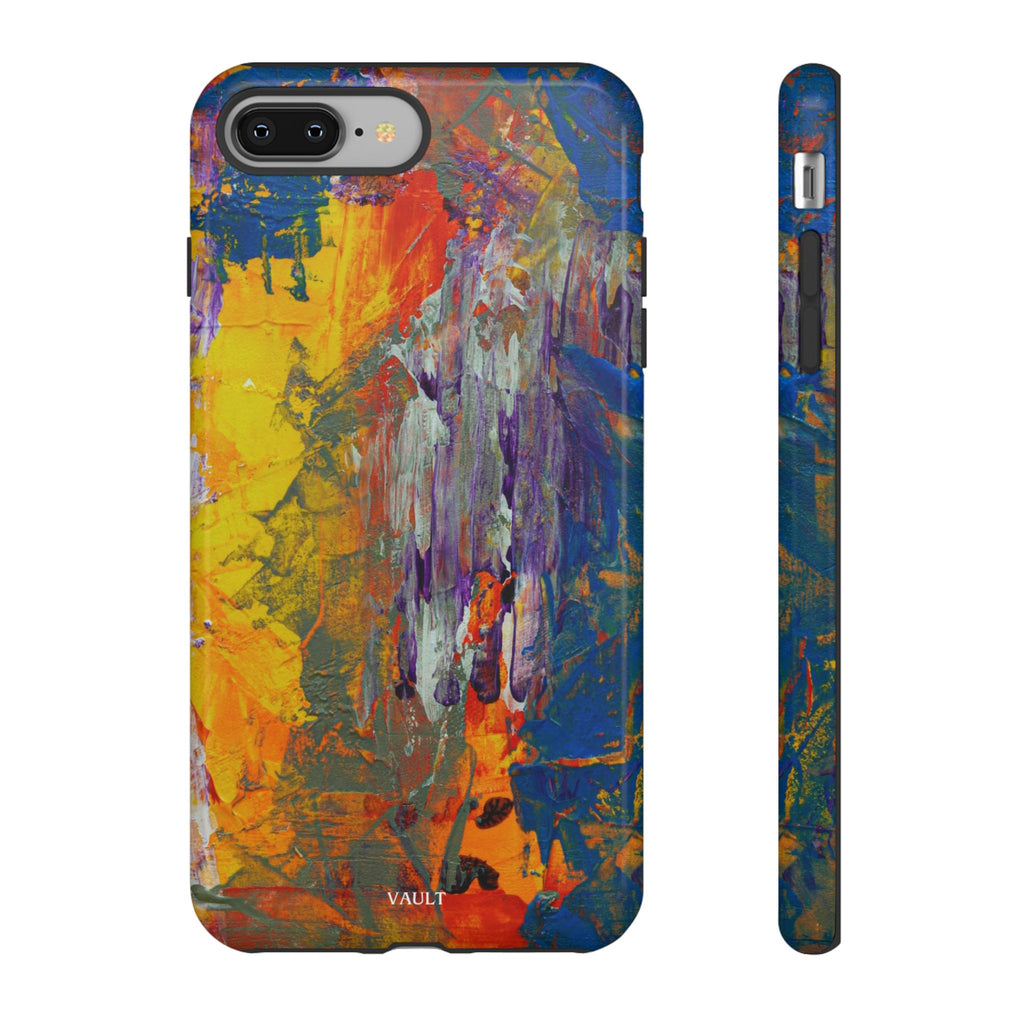 Abstract Color Splash Phone Case — Vibrant Artistic Protective Cover