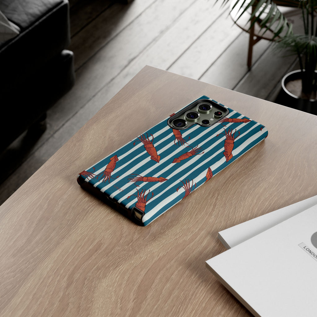 Shrimp Stripe Phone Case