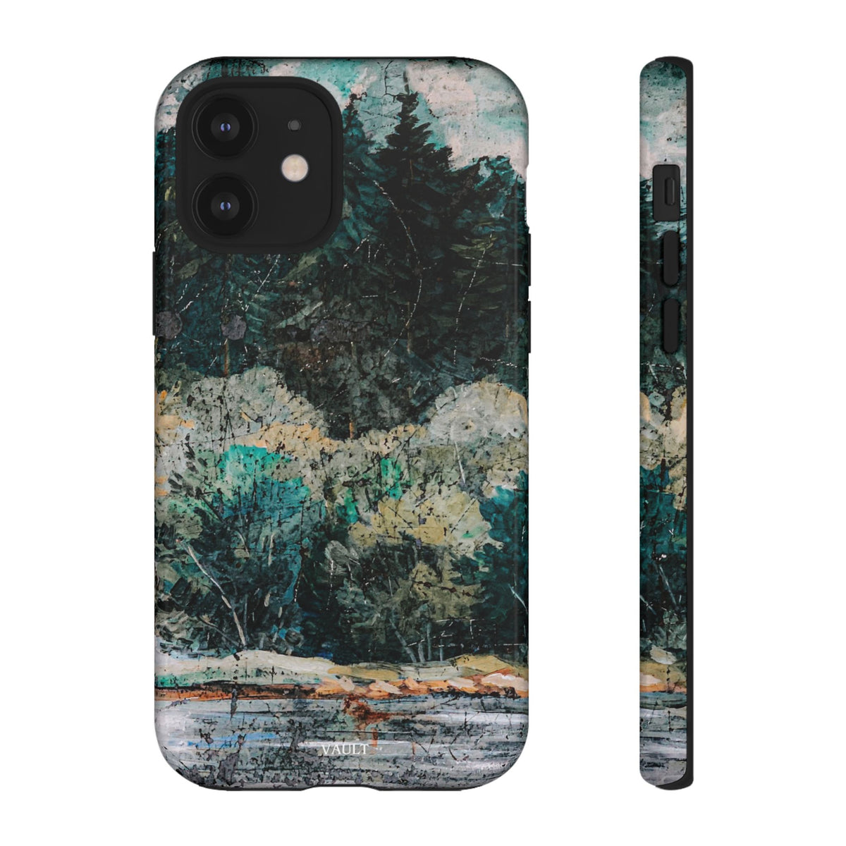 Phone Case - Moody Forest Landscape Protective Tough Case