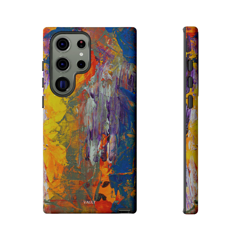 Abstract Color Splash Phone Case — Vibrant Artistic Protective Cover