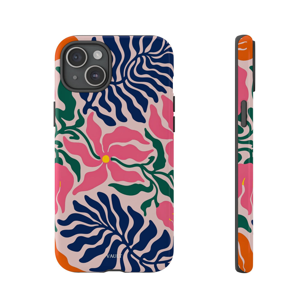 Floral Retro Tough Phone Case