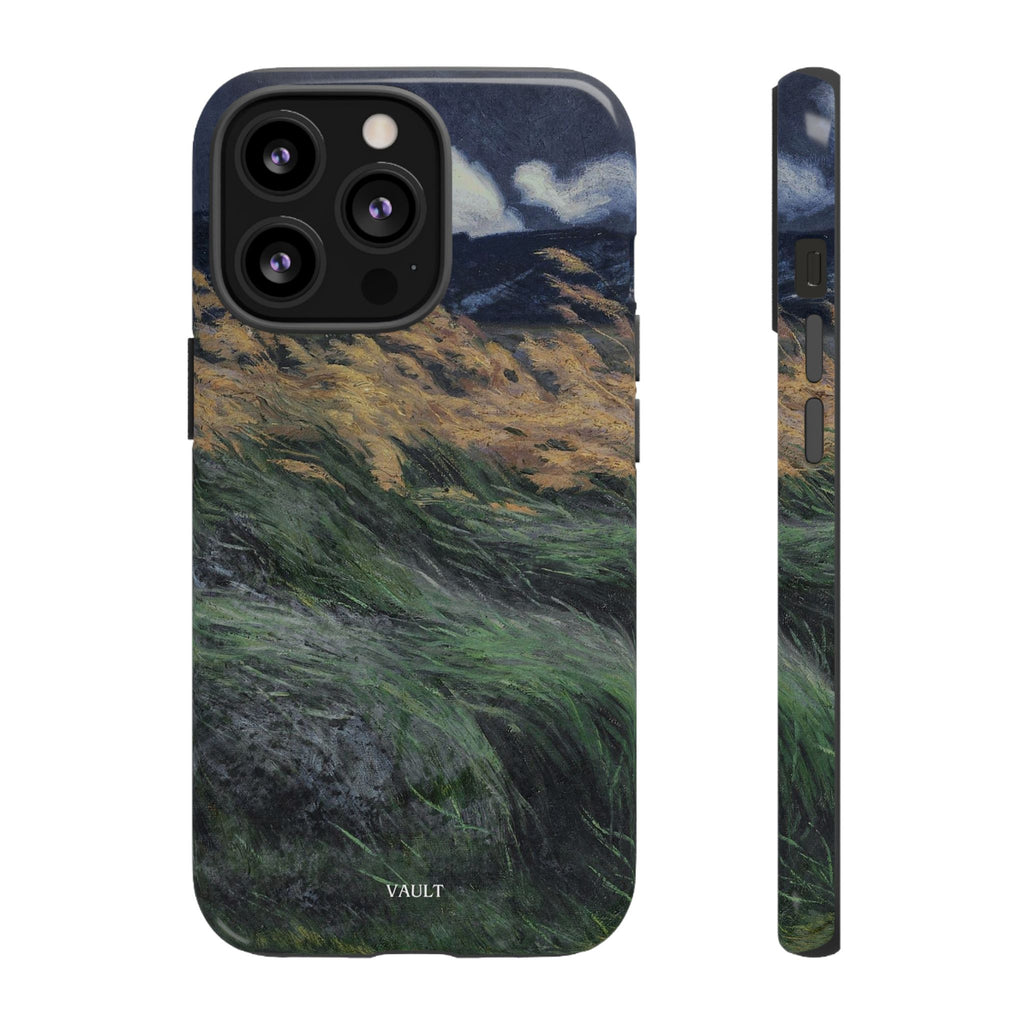 Phone Case — Windblown Coastal Landscape Durable Protective Cover