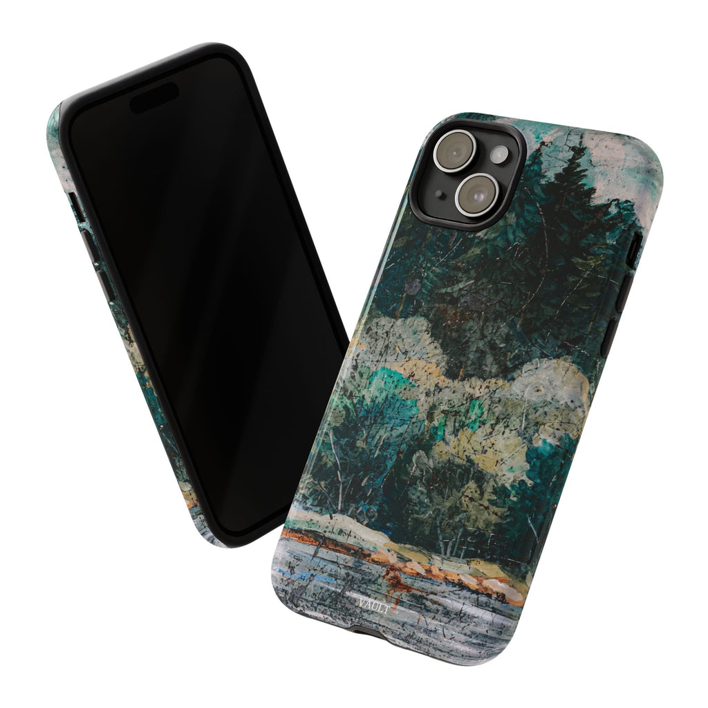 Phone Case - Moody Forest Landscape Protective Tough Case