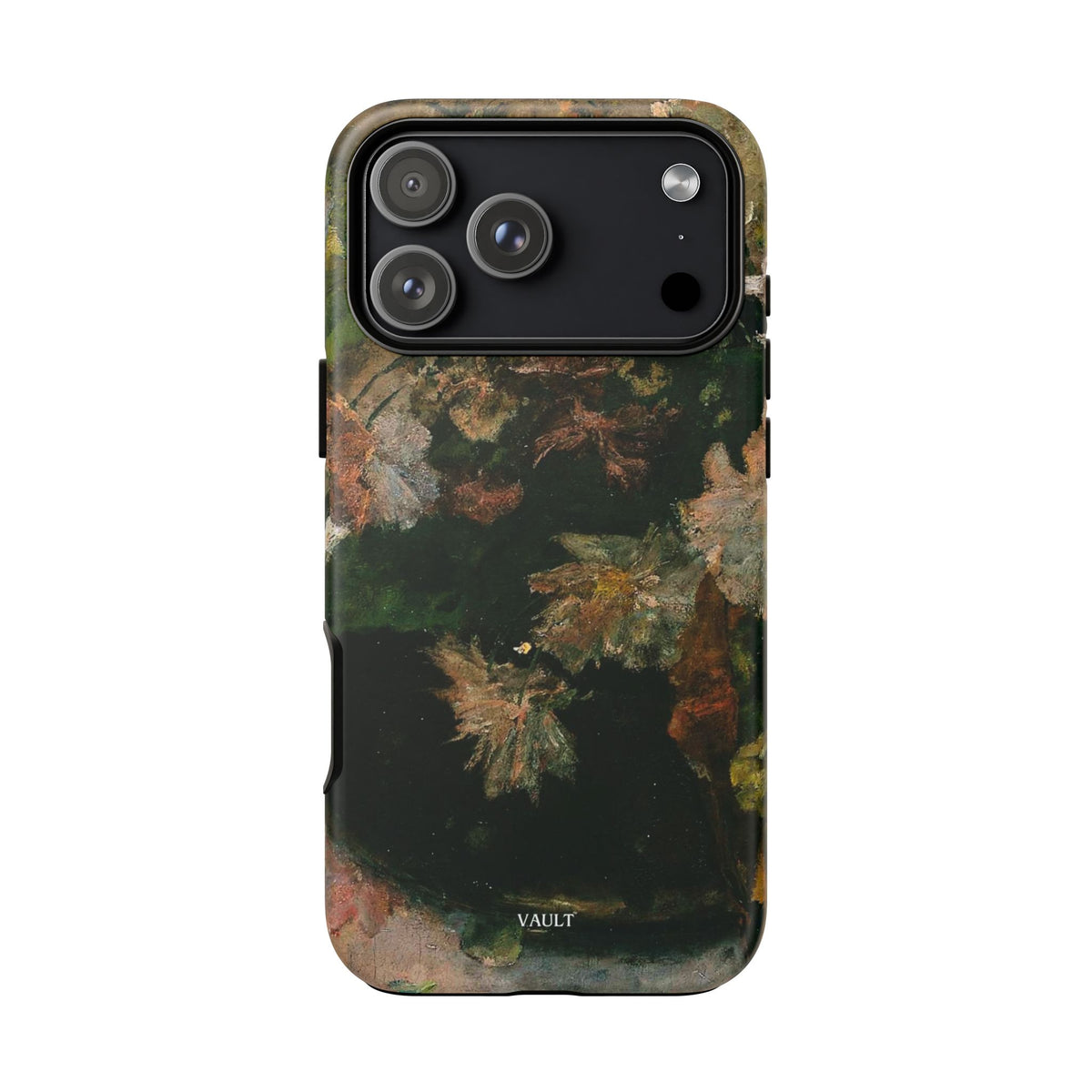 Floral Painterly Tough Phone Case — Vintage Autumn Leaves Phone Cover