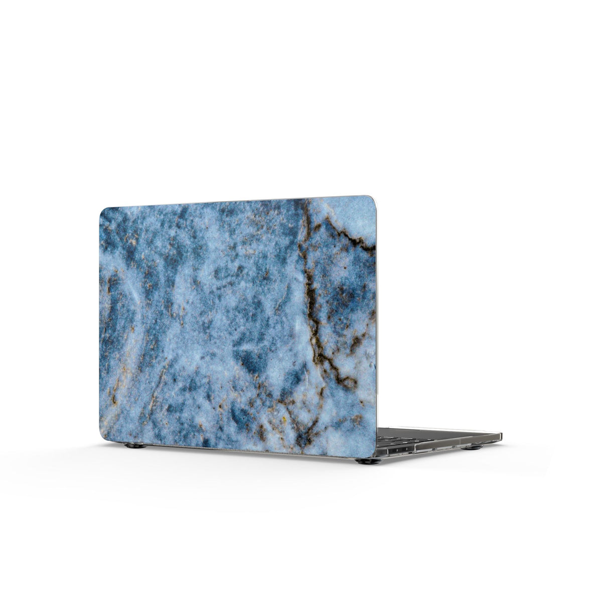 Blue Marble MacBook Case — Clear Hard Shell Laptop Cover