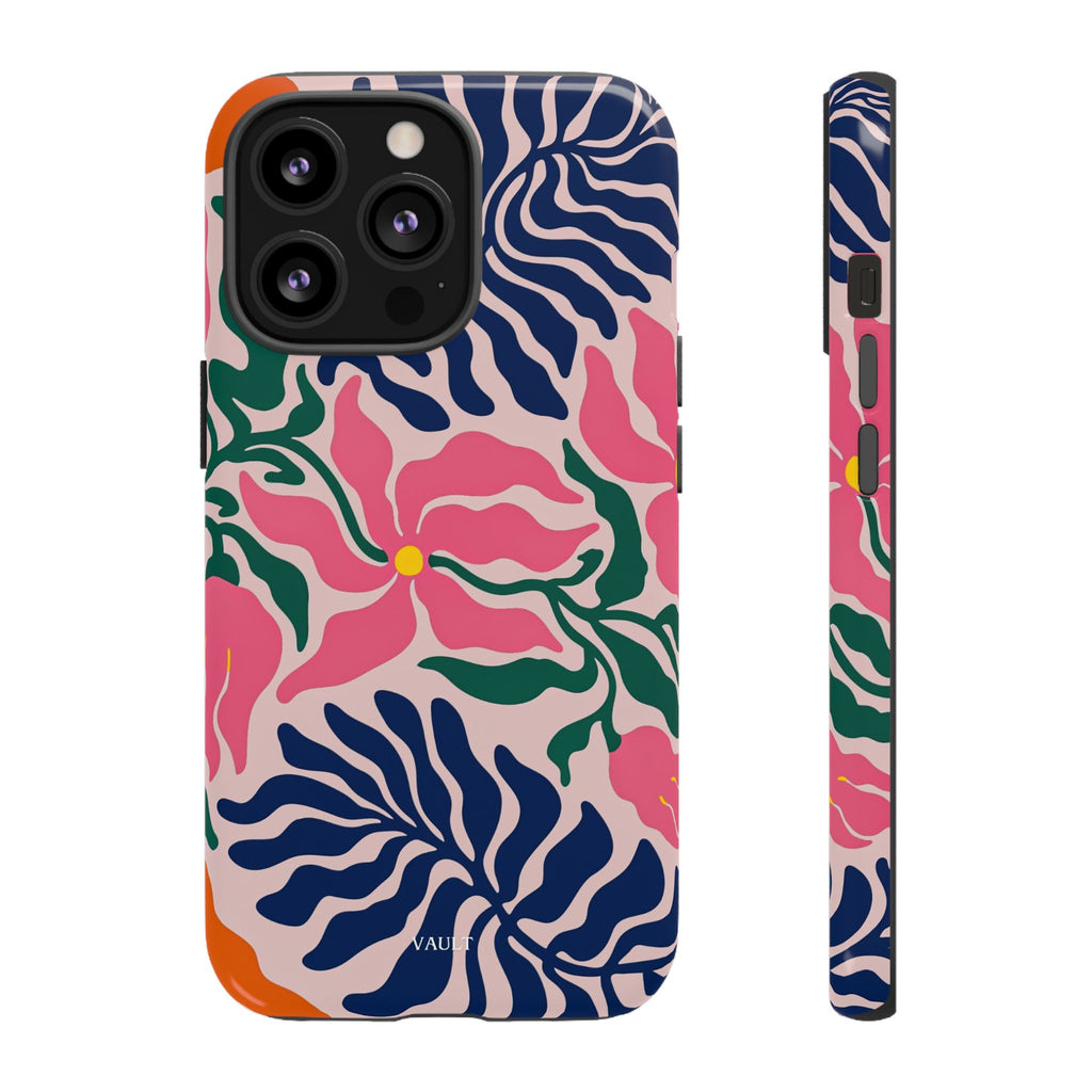 Floral Retro Tough Phone Case