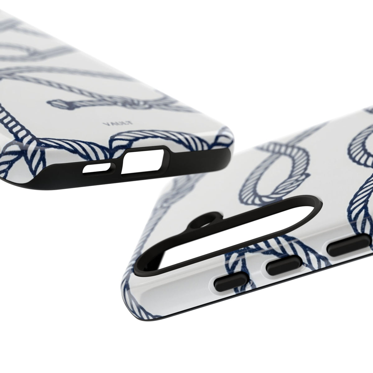 Nautical Rope Tough Case — Protective Phone Cover with Navy Knot Design