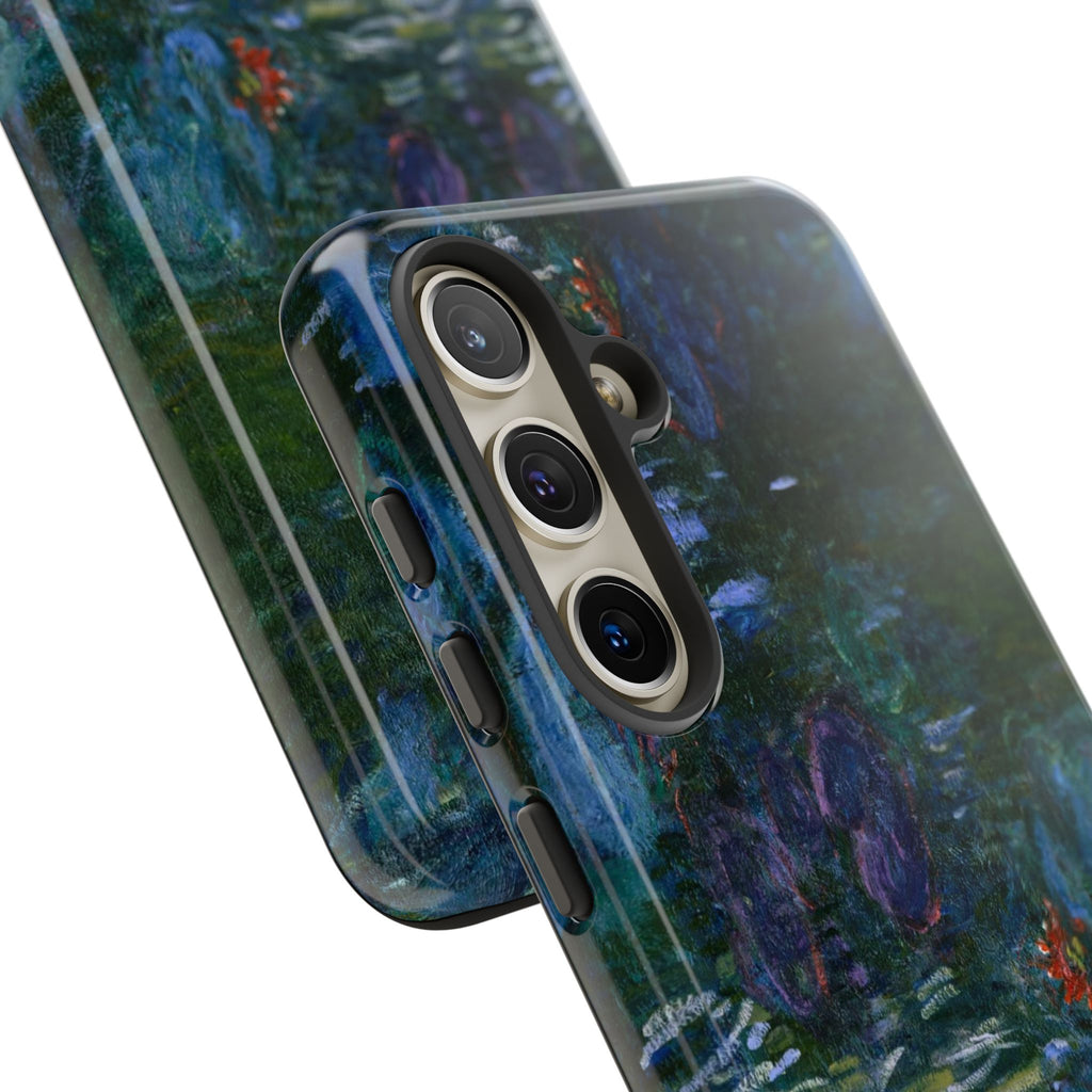Water Lilies Tough Phone Case — Impressionist Art Protective Cover