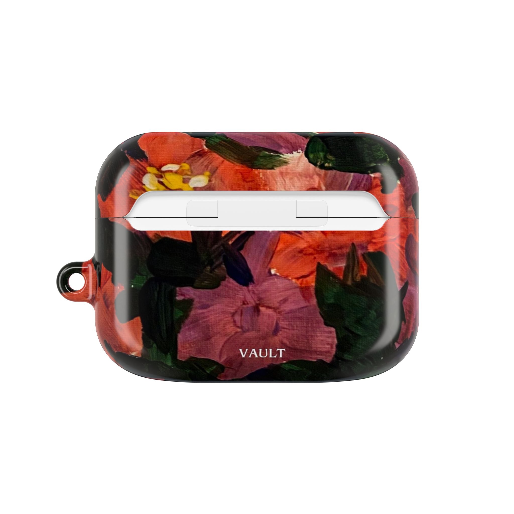 Floral Red Bloom AirPod Case