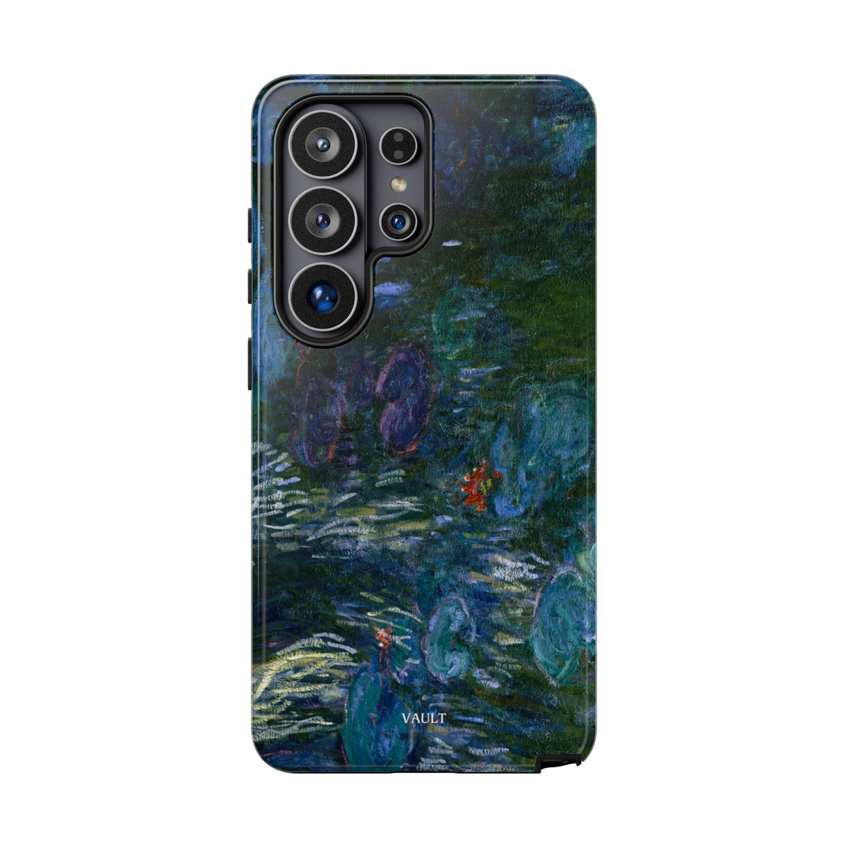 Water Lilies Tough Phone Case — Impressionist Art Protective Cover