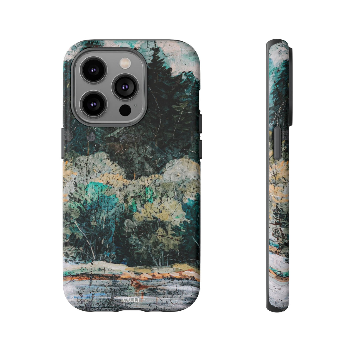 Phone Case - Moody Forest Landscape Protective Tough Case