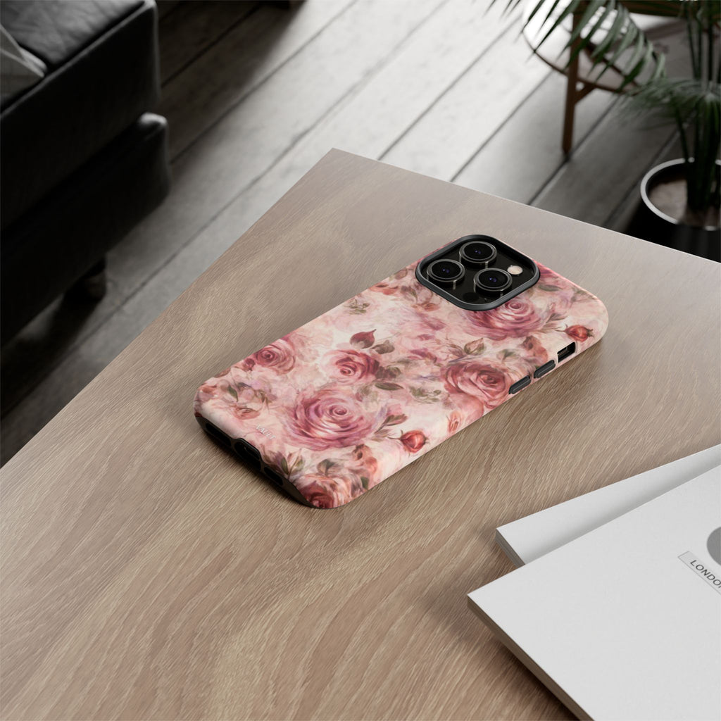Floral Vintage Rose Phone Case