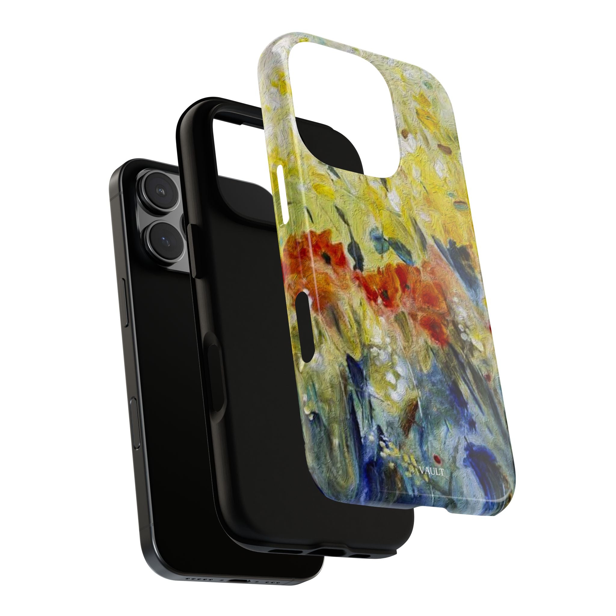 Floral Watercolor Phone Case — Yellow Garden Tough Cases