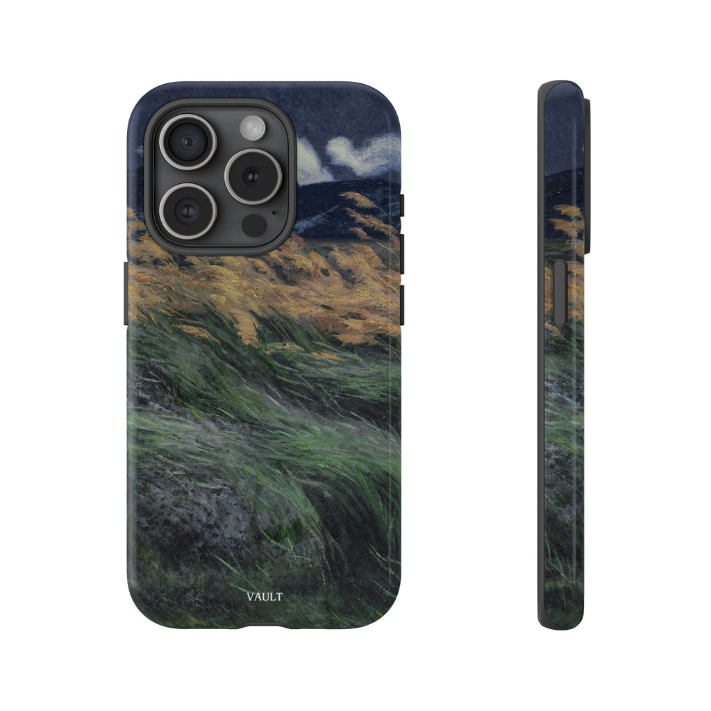 Phone Case — Windblown Coastal Landscape Durable Protective Cover