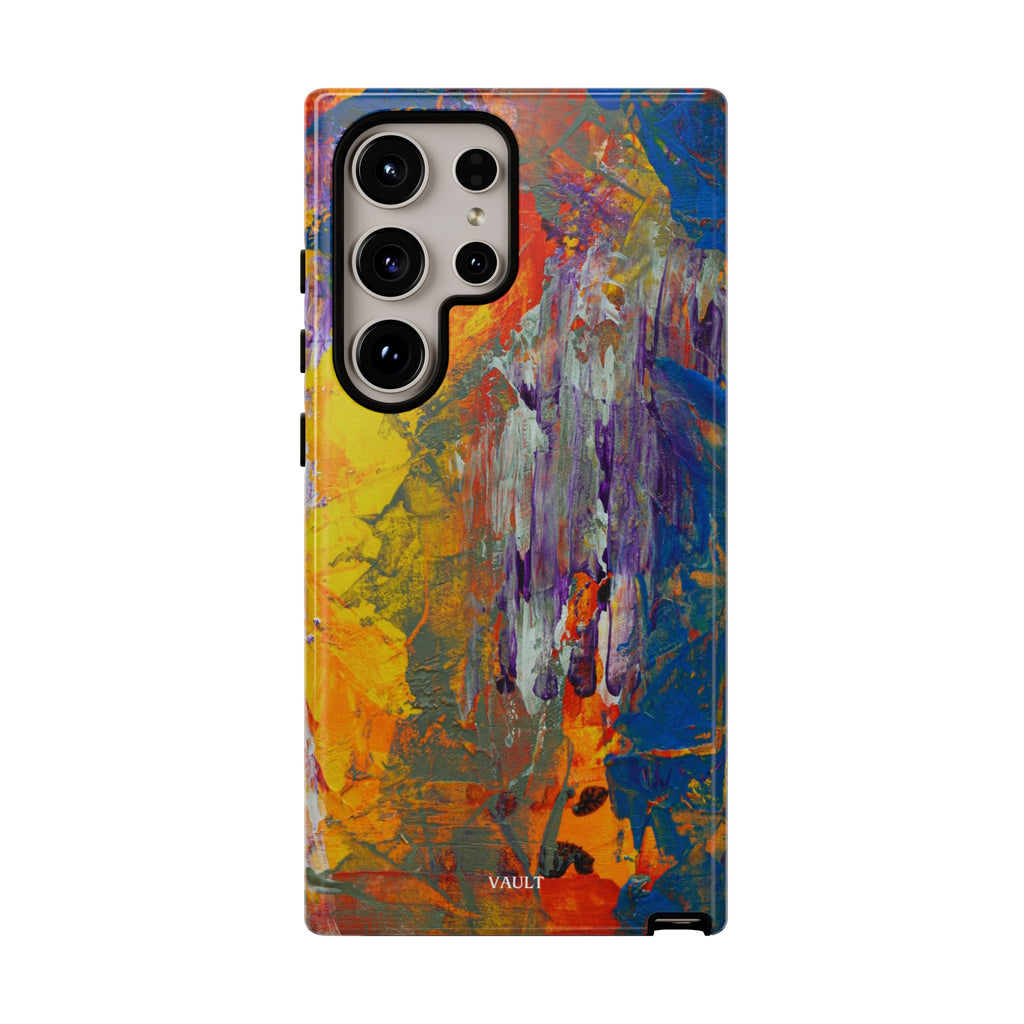 Abstract Color Splash Phone Case — Vibrant Artistic Protective Cover