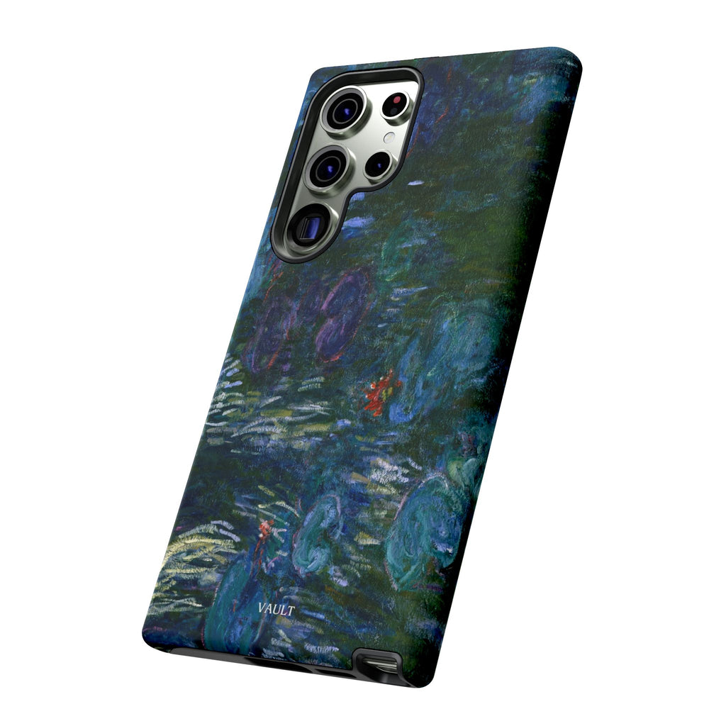 Water Lilies Tough Phone Case — Impressionist Art Protective Cover