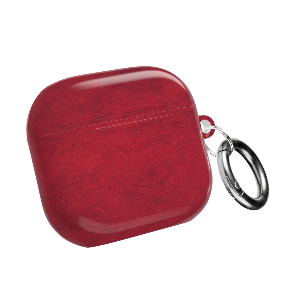 Red Marble AirPod Case – Protective Slim Charging Case Cover