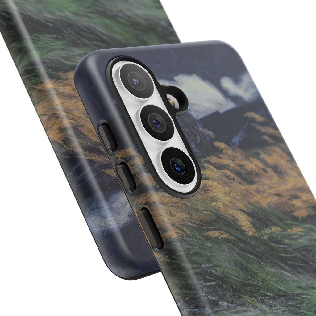 Phone Case — Windblown Coastal Landscape Durable Protective Cover