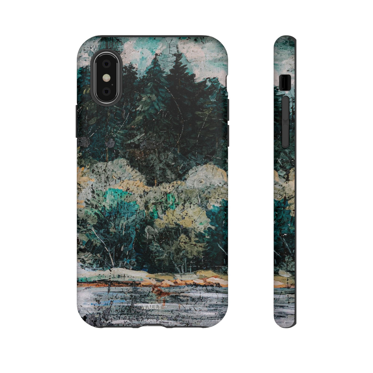 Phone Case - Moody Forest Landscape Protective Tough Case