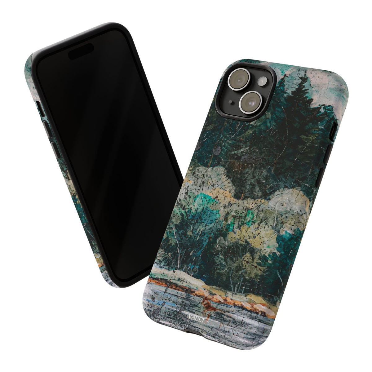 Phone Case - Moody Forest Landscape Protective Tough Case