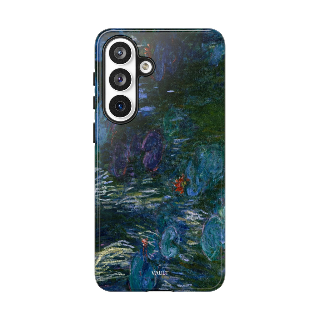 Water Lilies Tough Phone Case — Impressionist Art Protective Cover