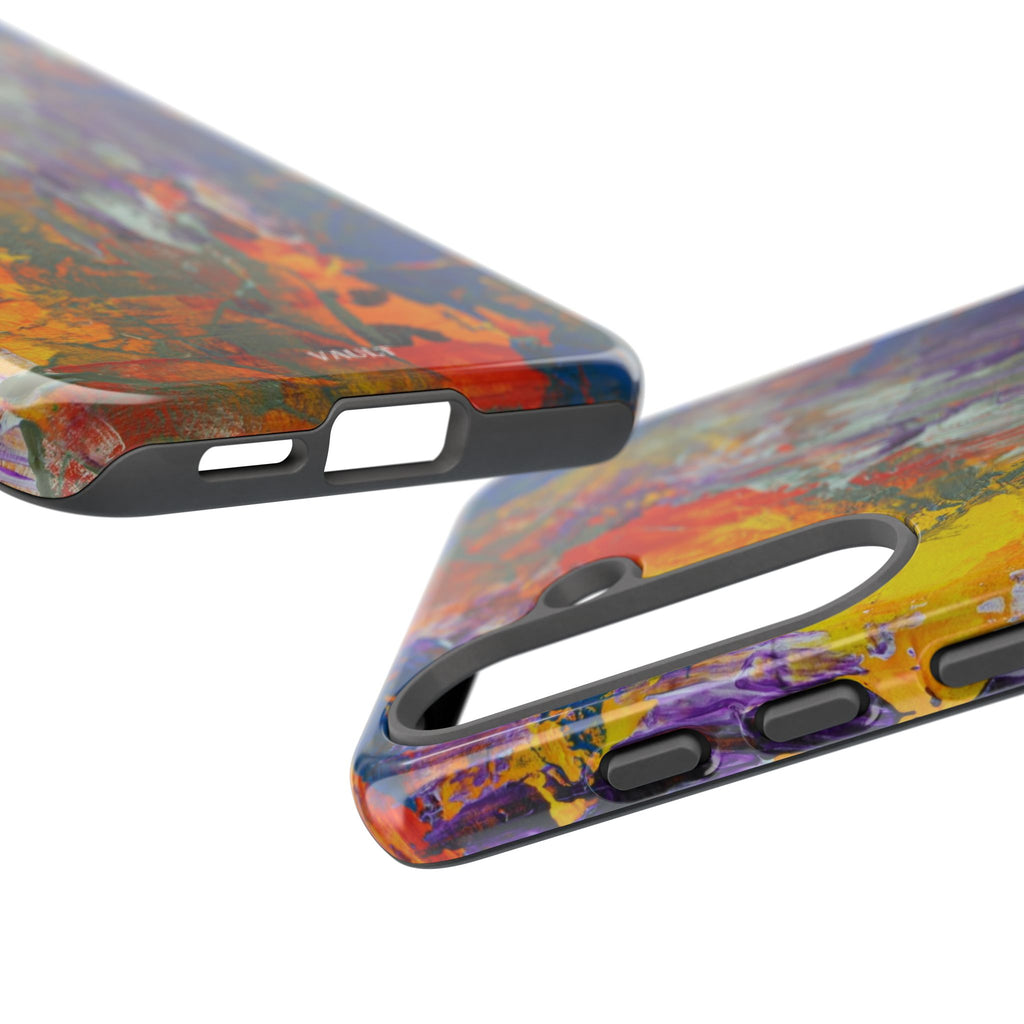 Abstract Color Splash Phone Case — Vibrant Artistic Protective Cover
