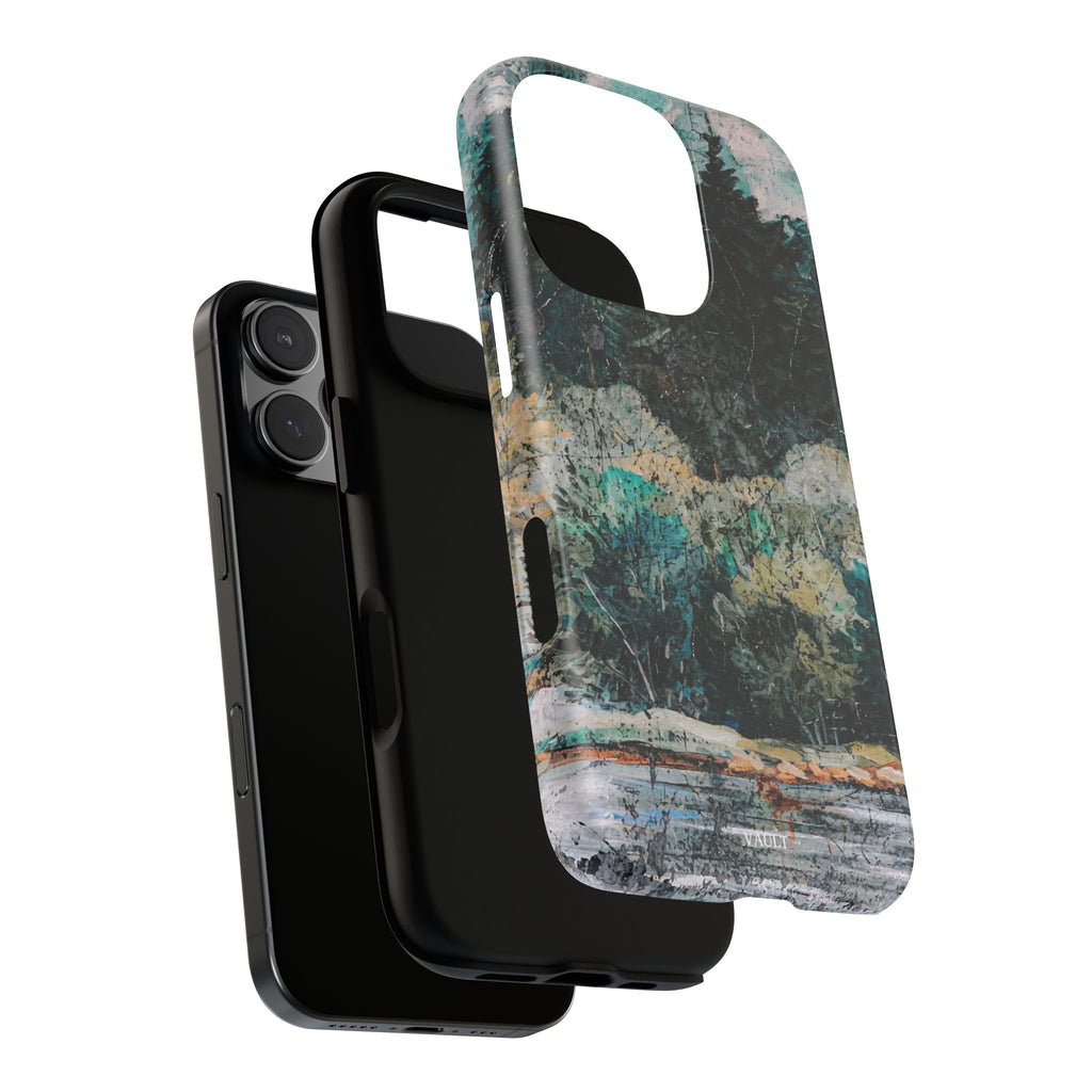 Phone Case - Moody Forest Landscape Protective Tough Case