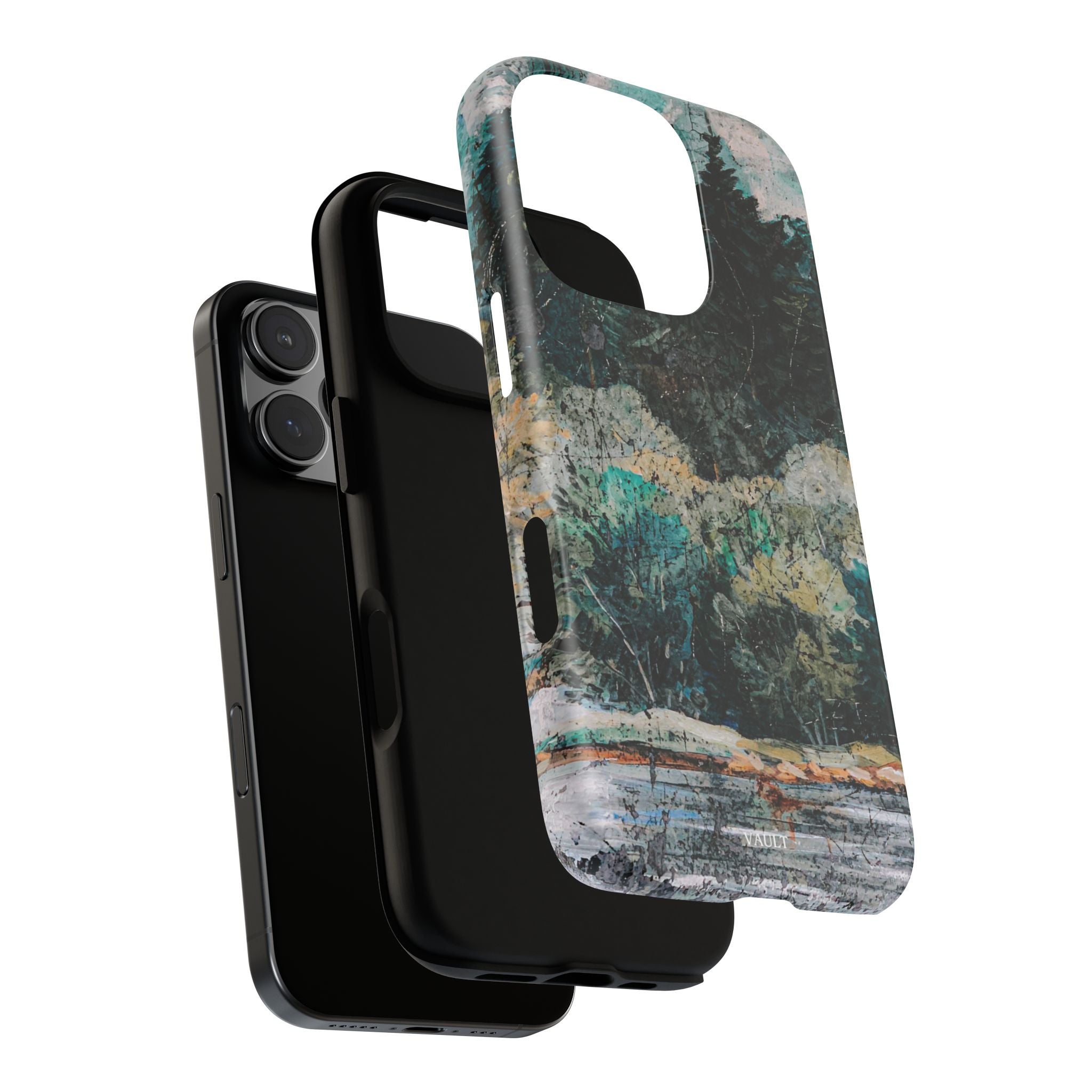 Phone Case - Moody Forest Landscape Protective Tough Case