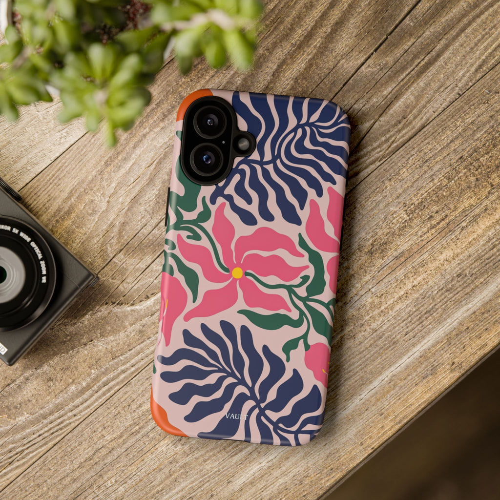 Floral Retro Tough Phone Case