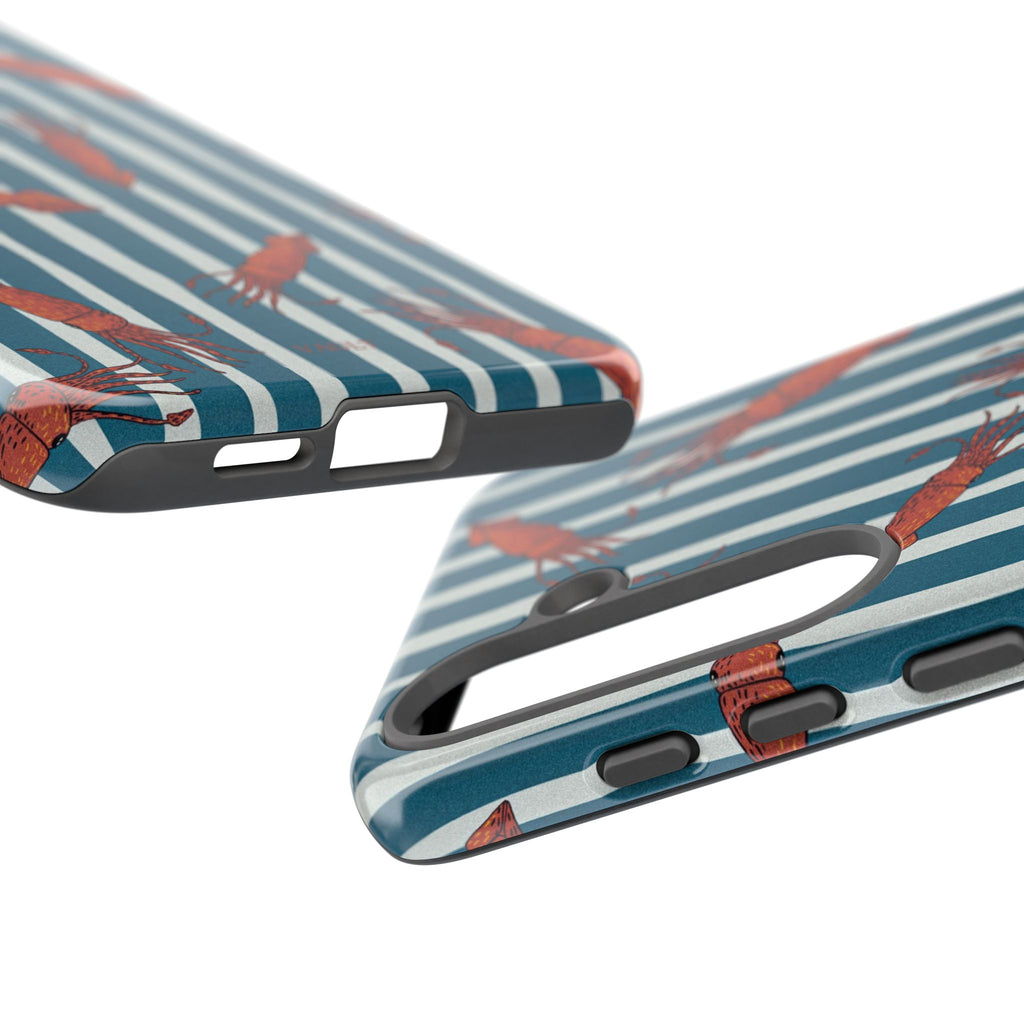 Shrimp Stripe Phone Case