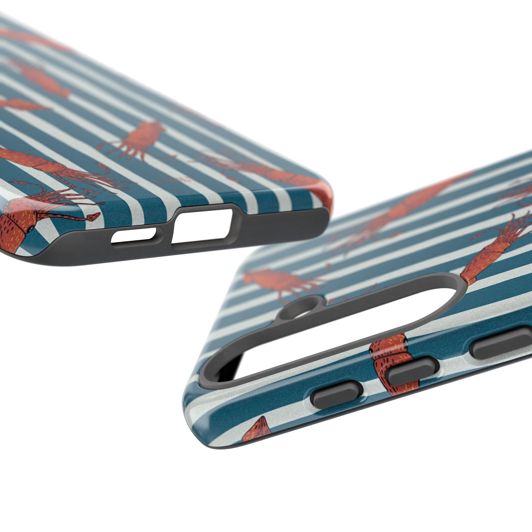 Shrimp Stripe Phone Case