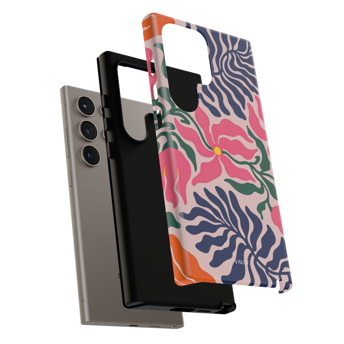 Floral Retro Tough Phone Case