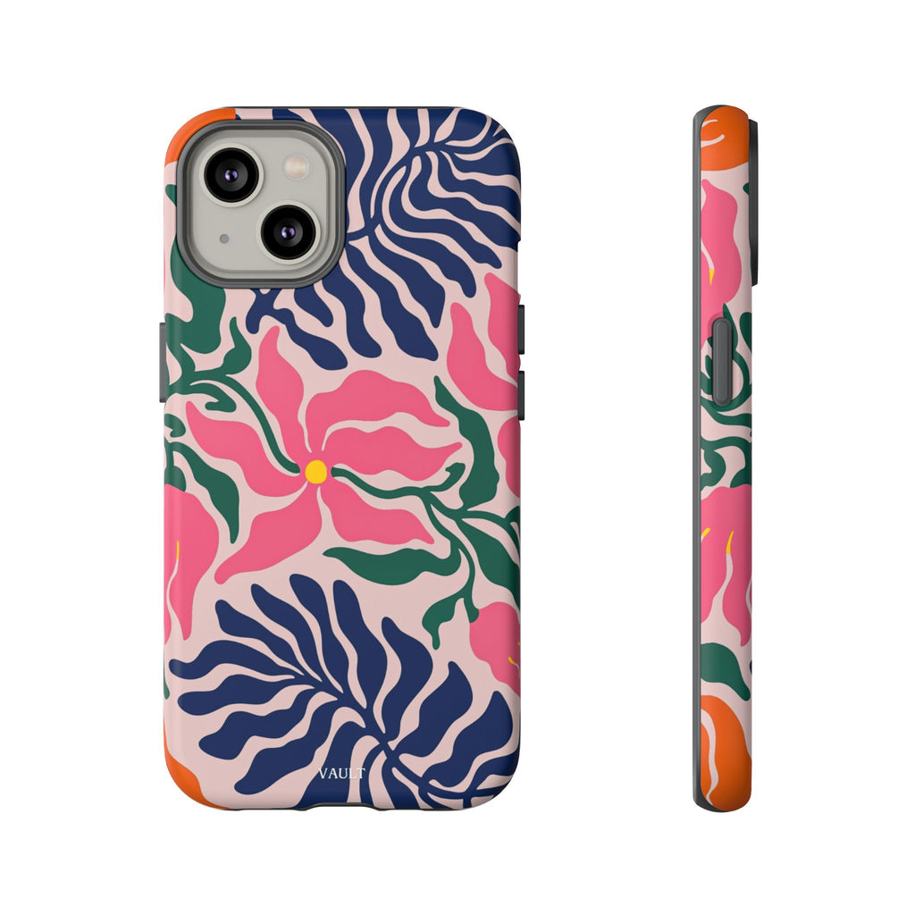 Floral Retro Tough Phone Case