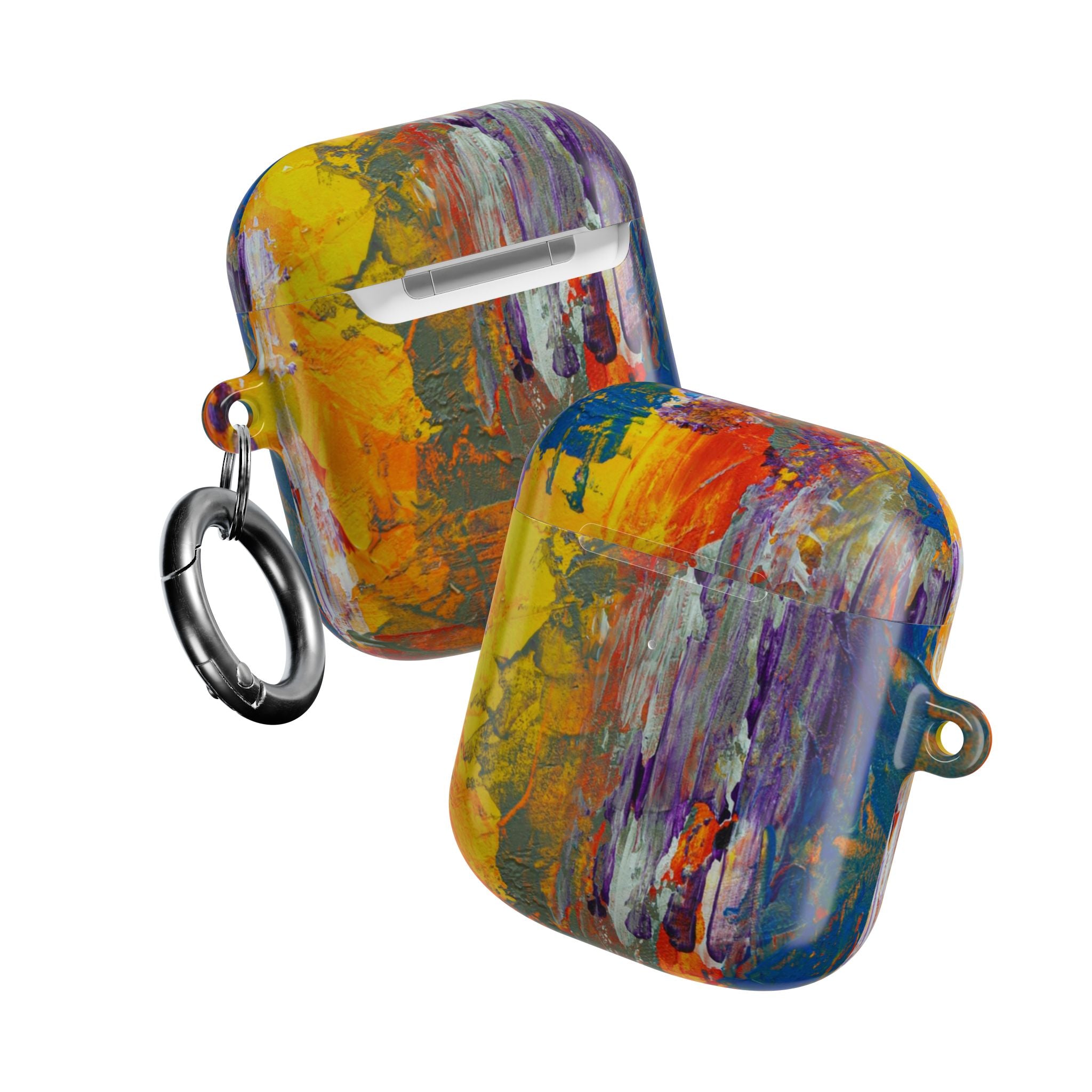 Abstract Brushstroke AirPod Cases