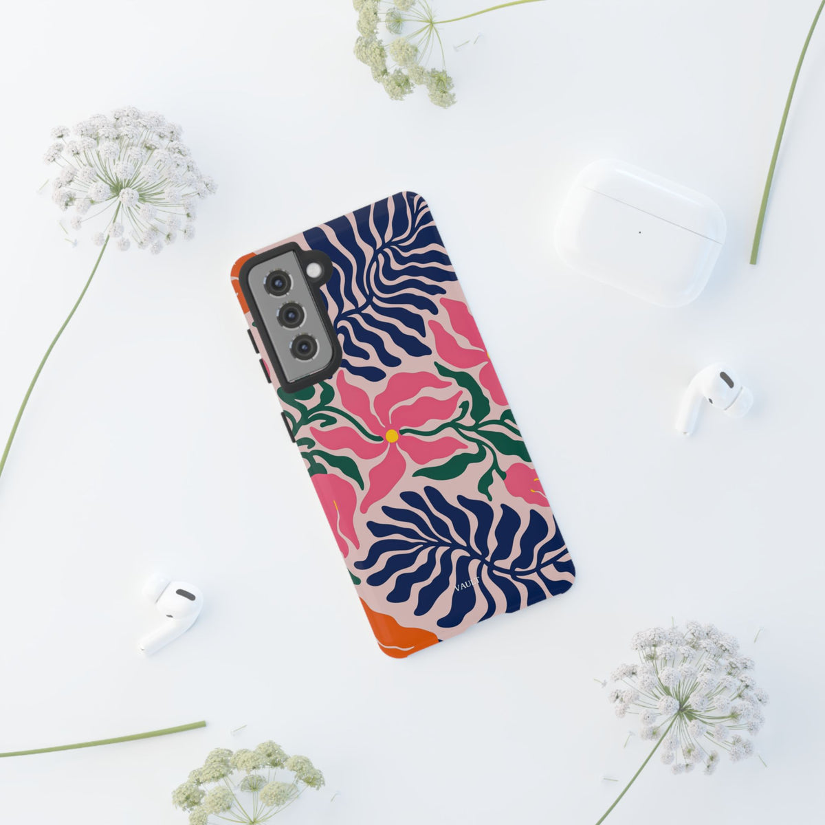 Floral Retro Tough Phone Case