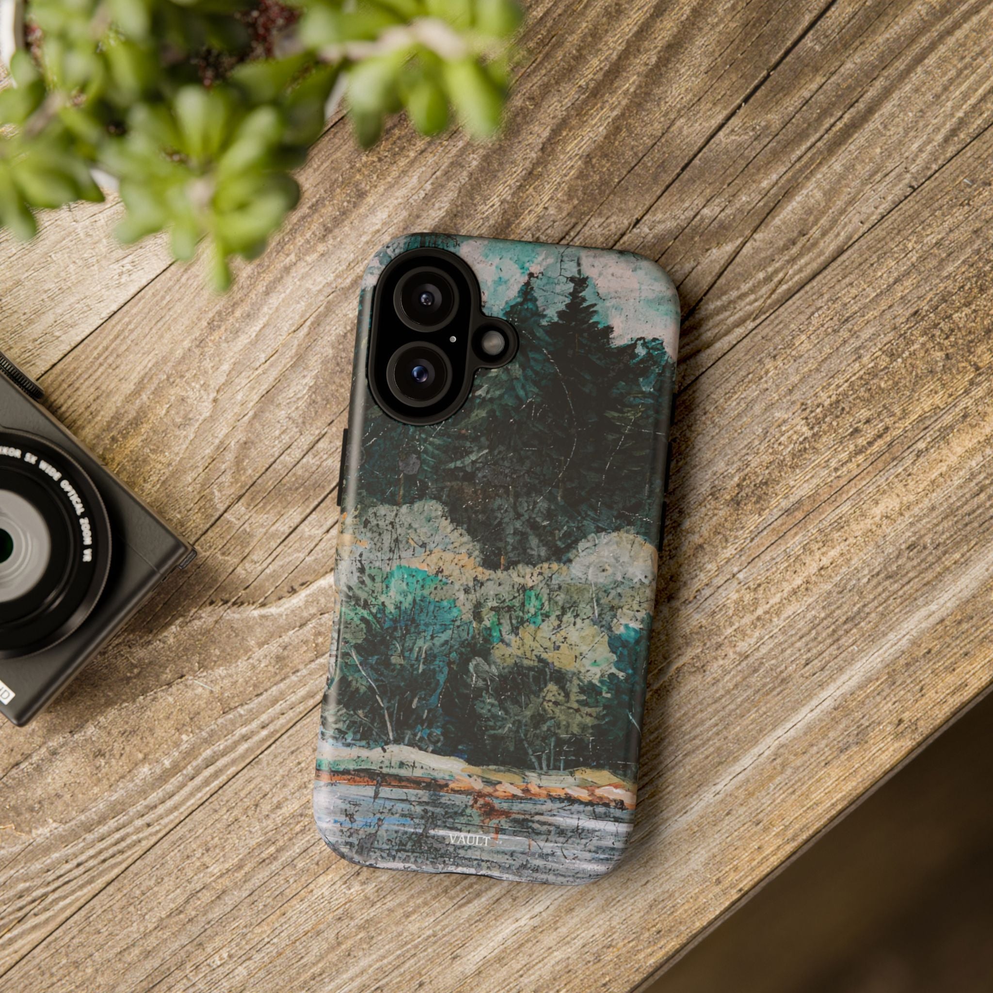 Phone Case - Moody Forest Landscape Protective Tough Case